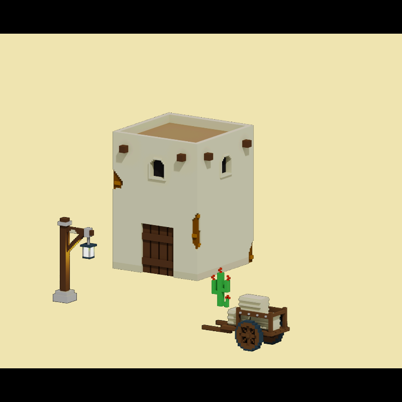 Desert houses #9 static token preview