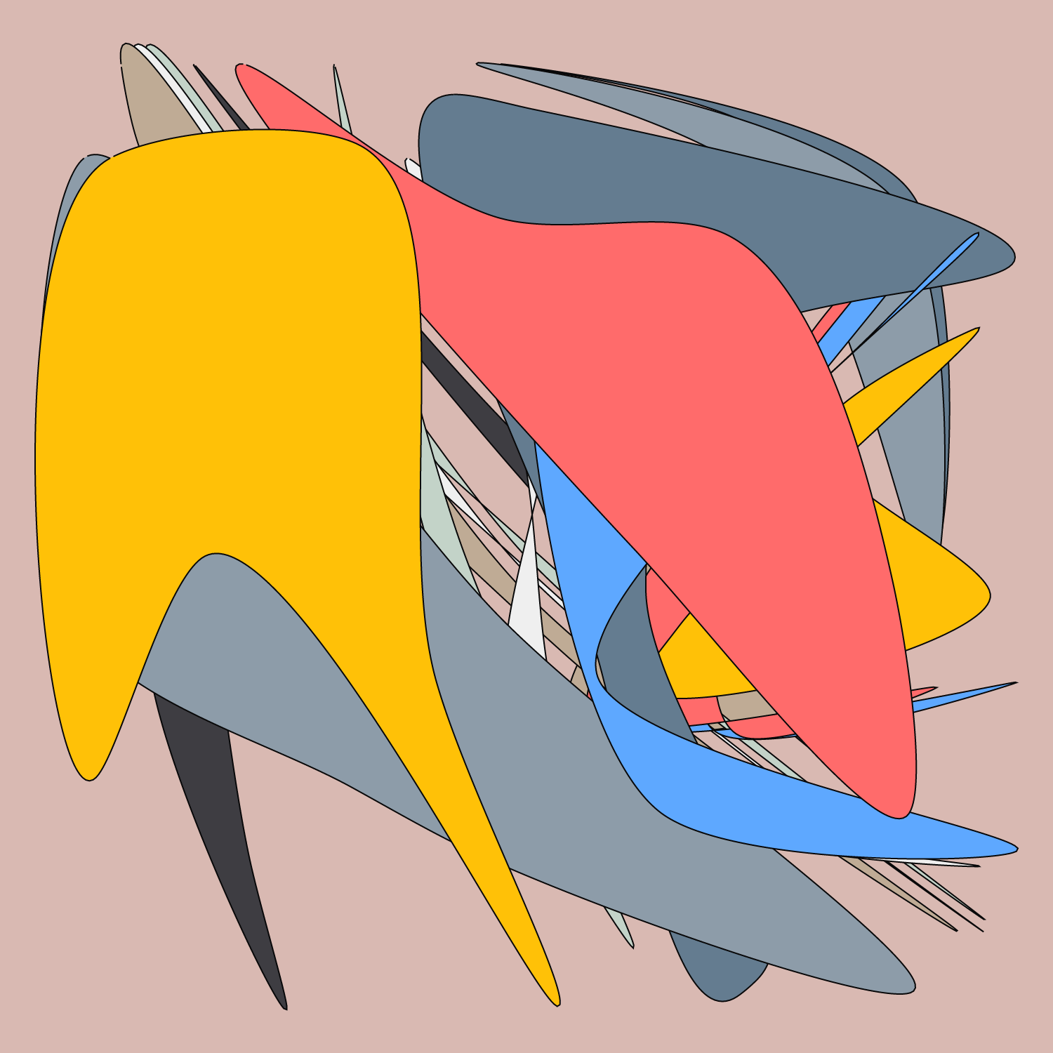 Geometric colorful shapes 2 (Free edition) #7 static token preview