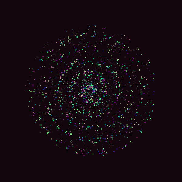 Vivid Galaxies #22 static token preview