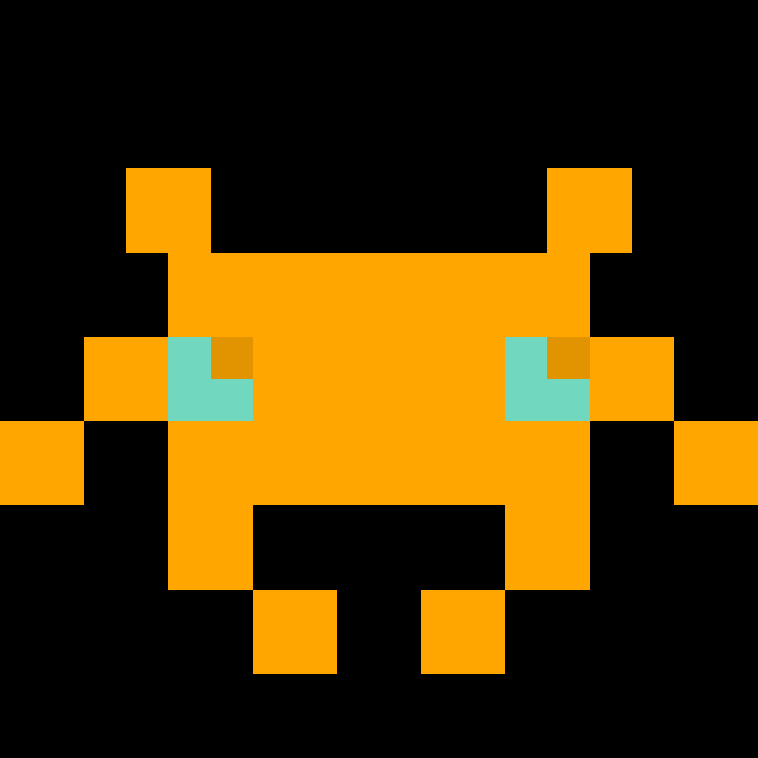 Pixel Invaders #19 static token preview