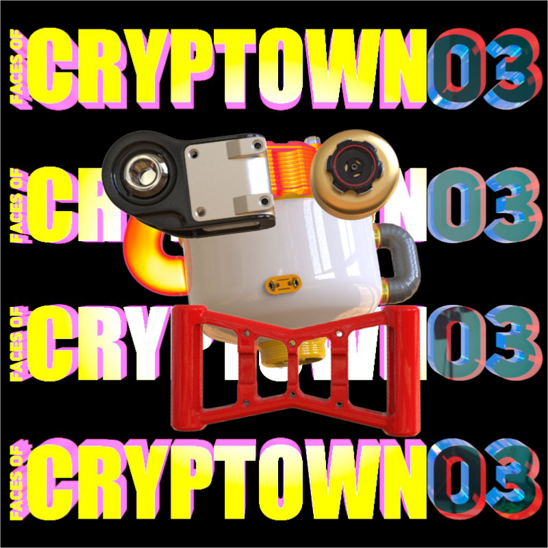 FacesOfCryptown vol.03 #25 static token preview