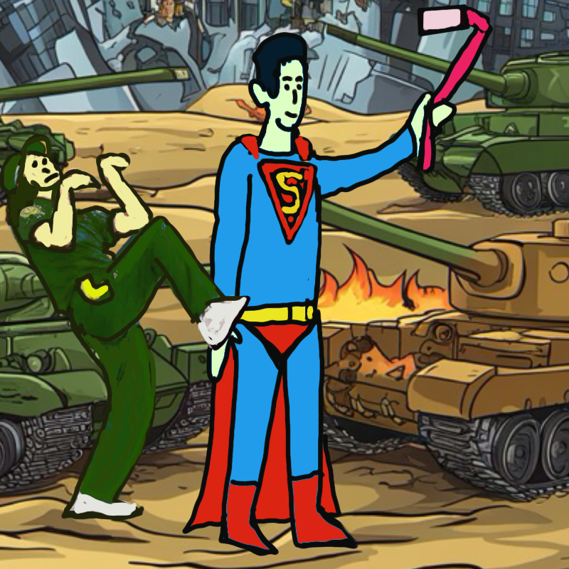 Warzone Selfies #27 static token preview