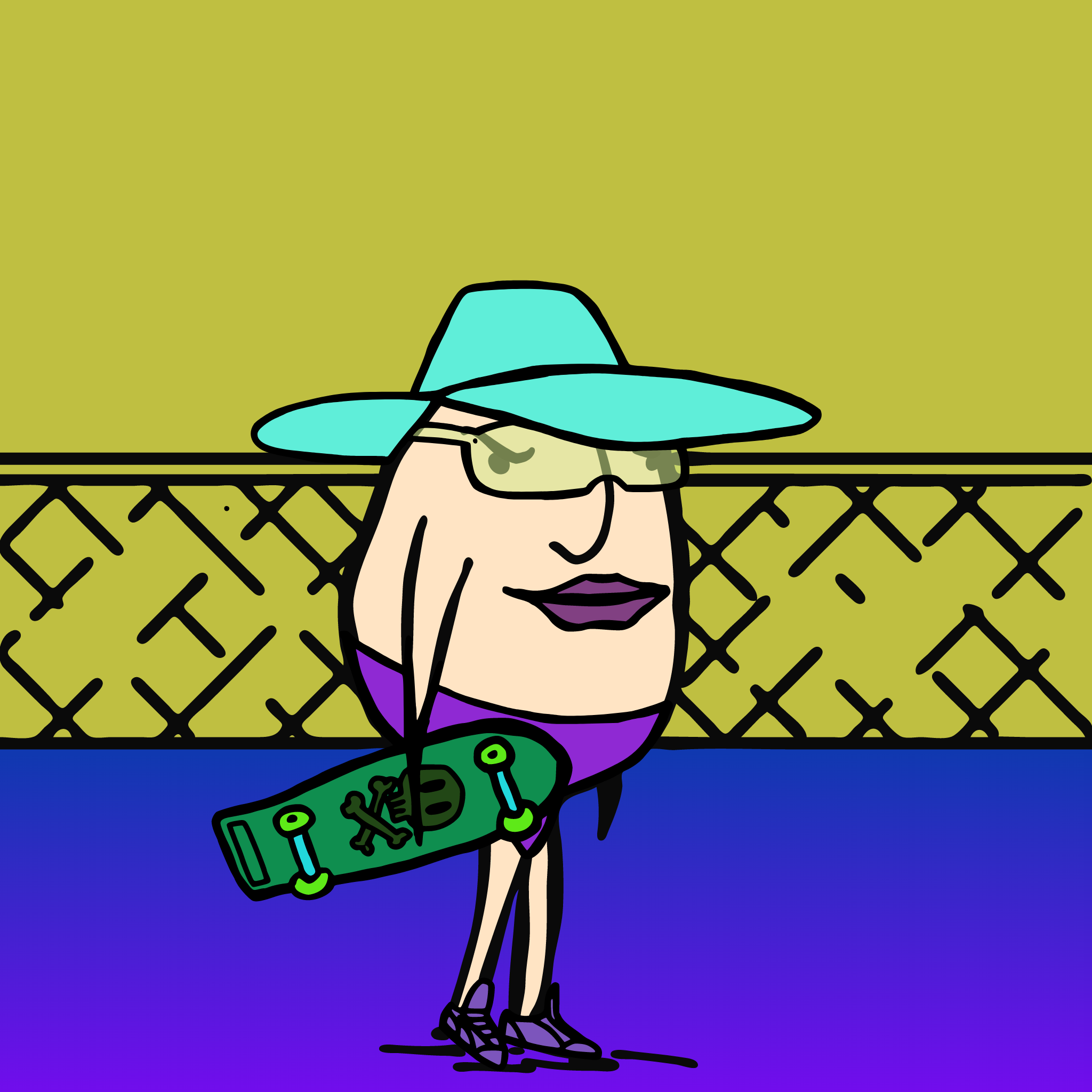 Skater Egg #3 static token preview