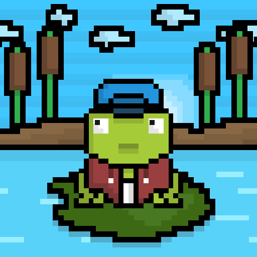 Pixel Frogs #2 static token preview
