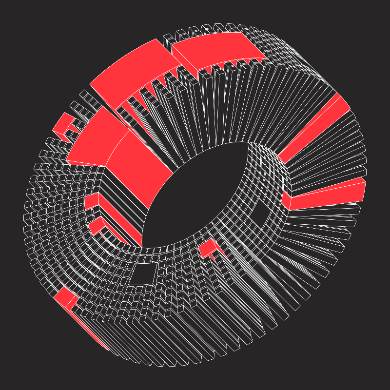 Ex Mobius (Neon Red) #10 static token preview