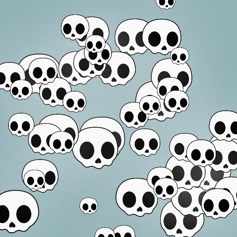 Skeletons #5 static token preview