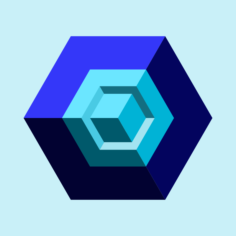 Hexagones - Art for Bots #20 static token preview