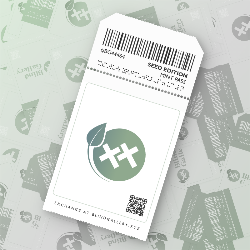 Blind Gallery Mint Pass (Seed Edition) #3 static token preview