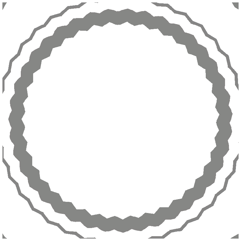 Glitch Mandala #19 static token preview