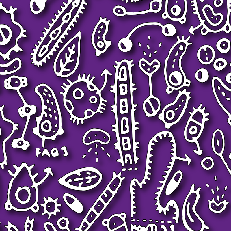 THE BACTERIA #1 #3 static token preview
