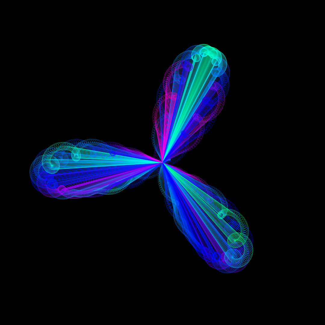 Morphing Flowers #5 static token preview