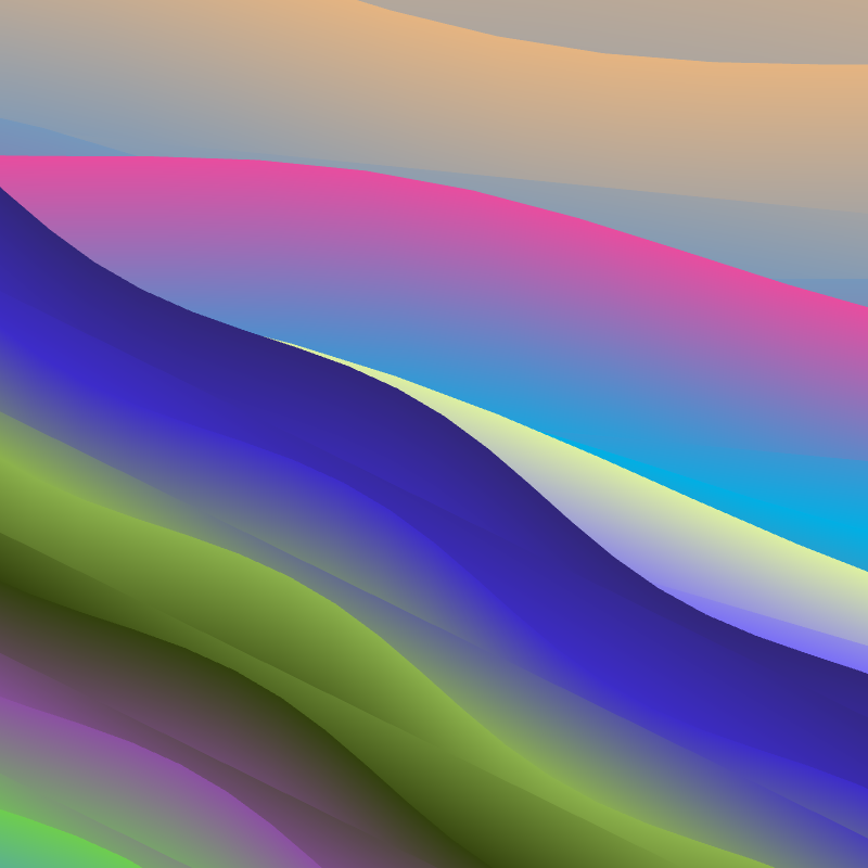 Gradient wave static project preview