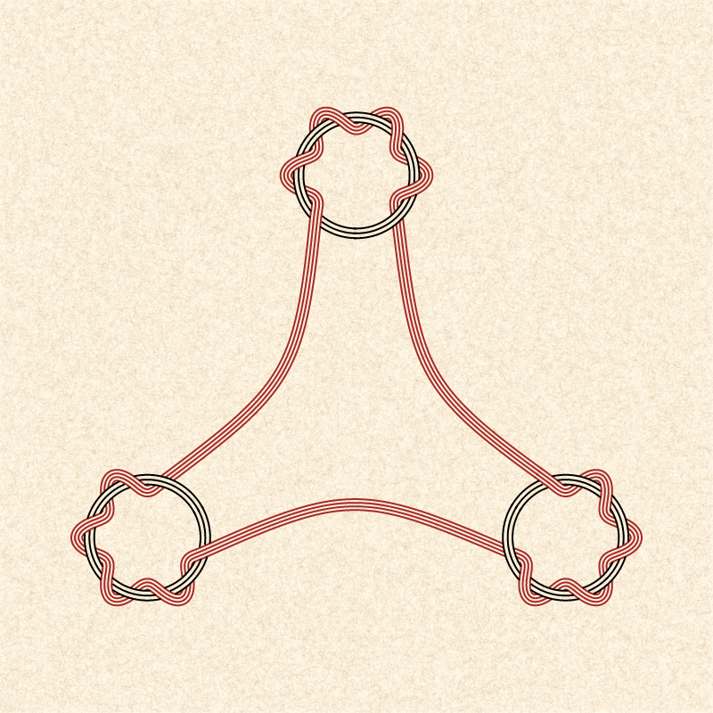 Sinusoidal Weave #15 static token preview