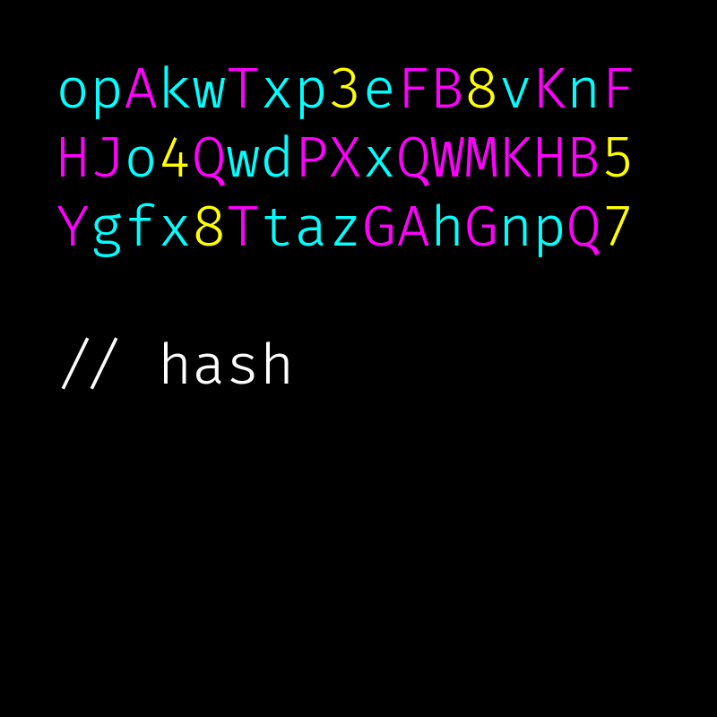 hash #13 static token preview