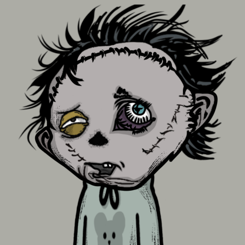 Creepy Dolls #59 static token preview