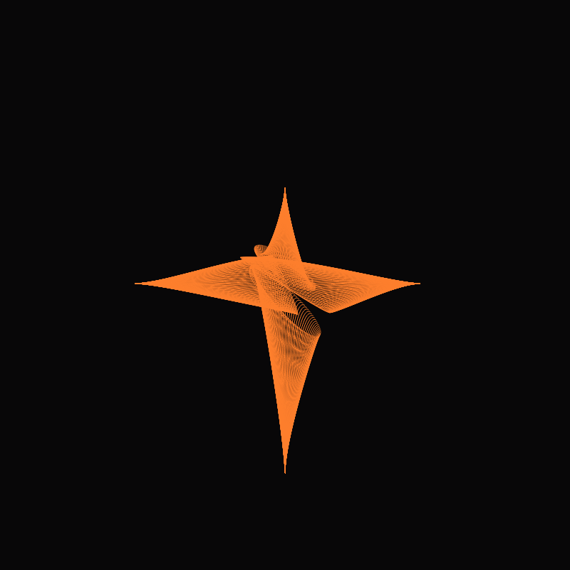 Bezier Stars #19 static token preview