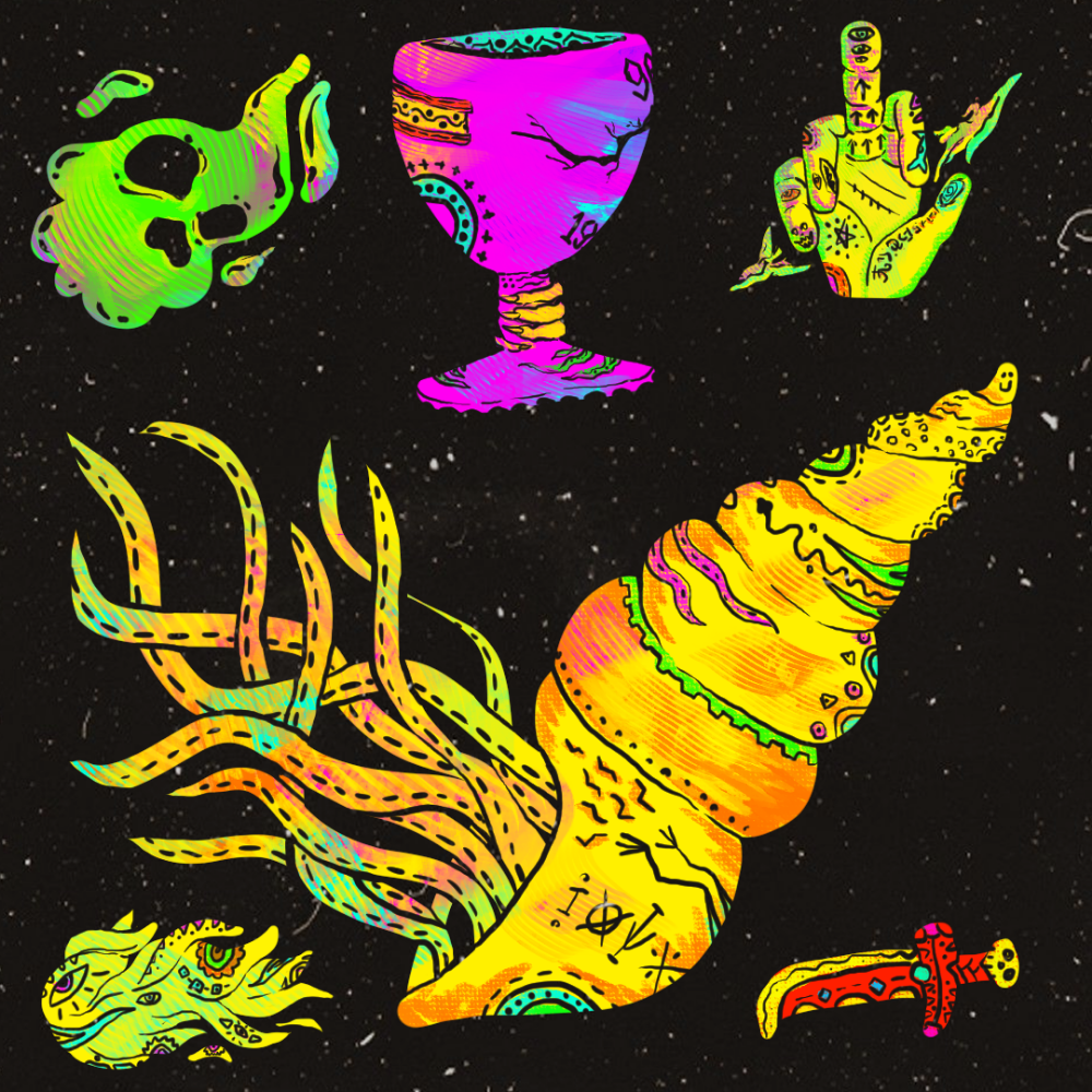 Neon Prophecies #1 static token preview