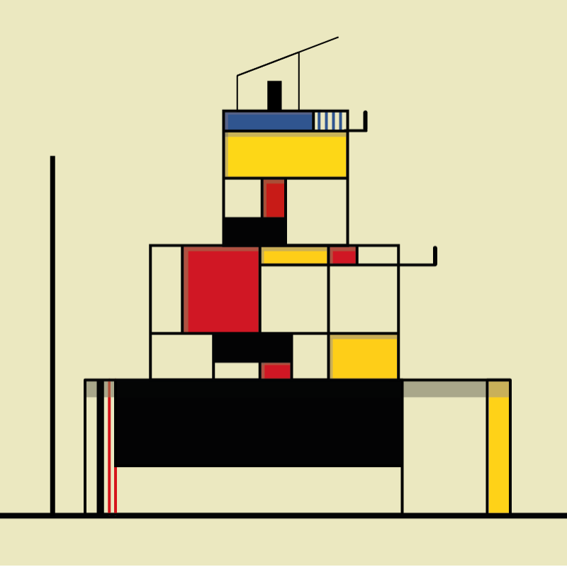 The Mondrian’s Houses #9 static token preview