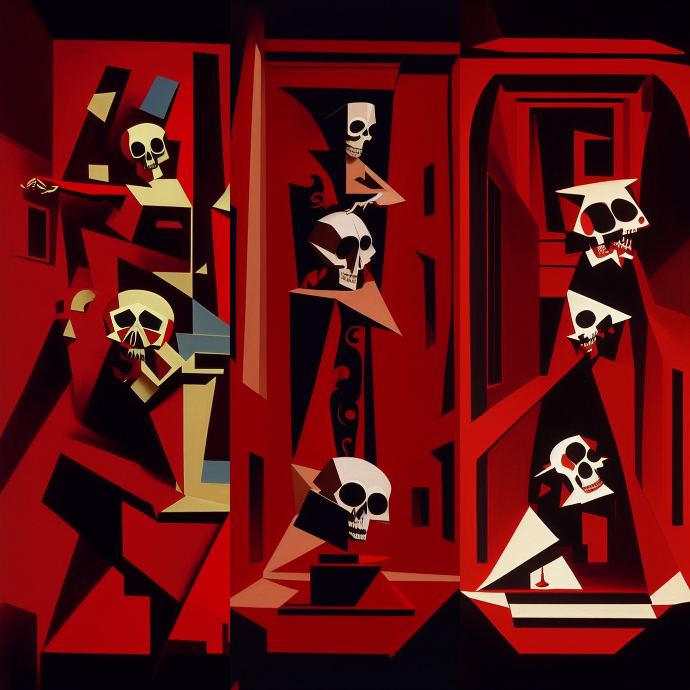 Red Skulls #6 static token preview