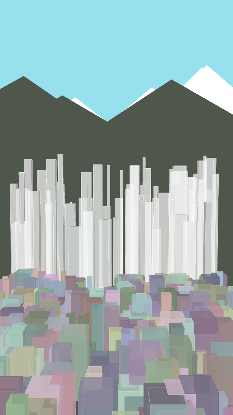 Los Angeles Winter Skyline #8 static token preview