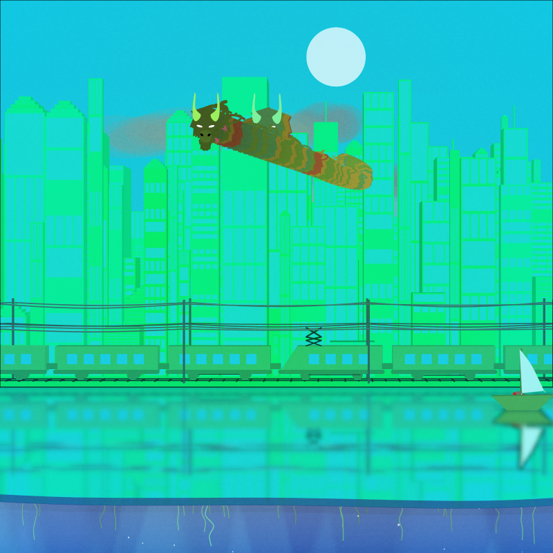 Dancing Dragons #8 static token preview