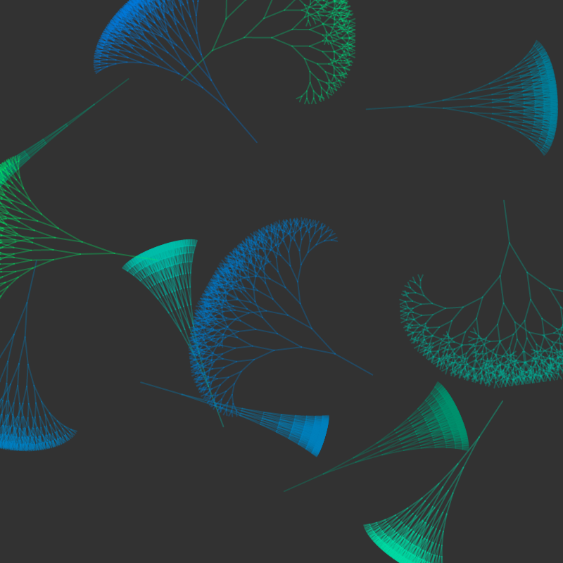 Fractal Swarm #19 static token preview