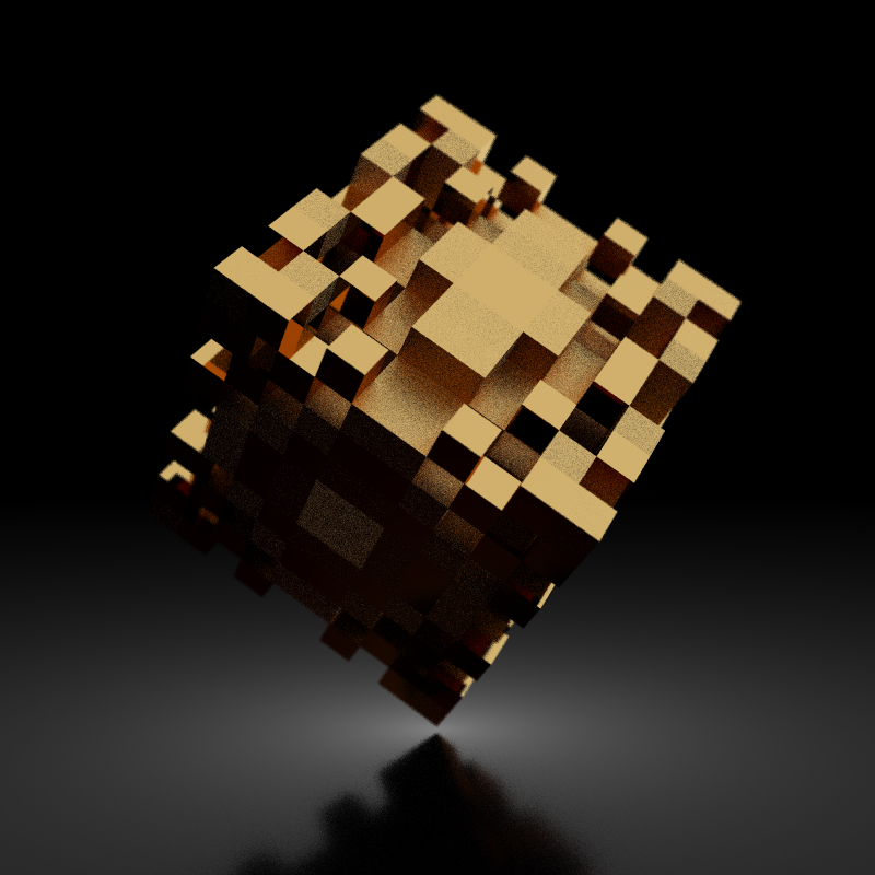 Fractal Cubes #76 static token preview
