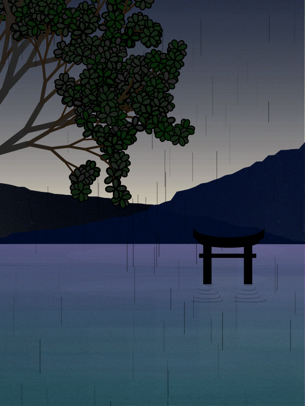 Foggy morning in a village near Tokyo #11 static token preview
