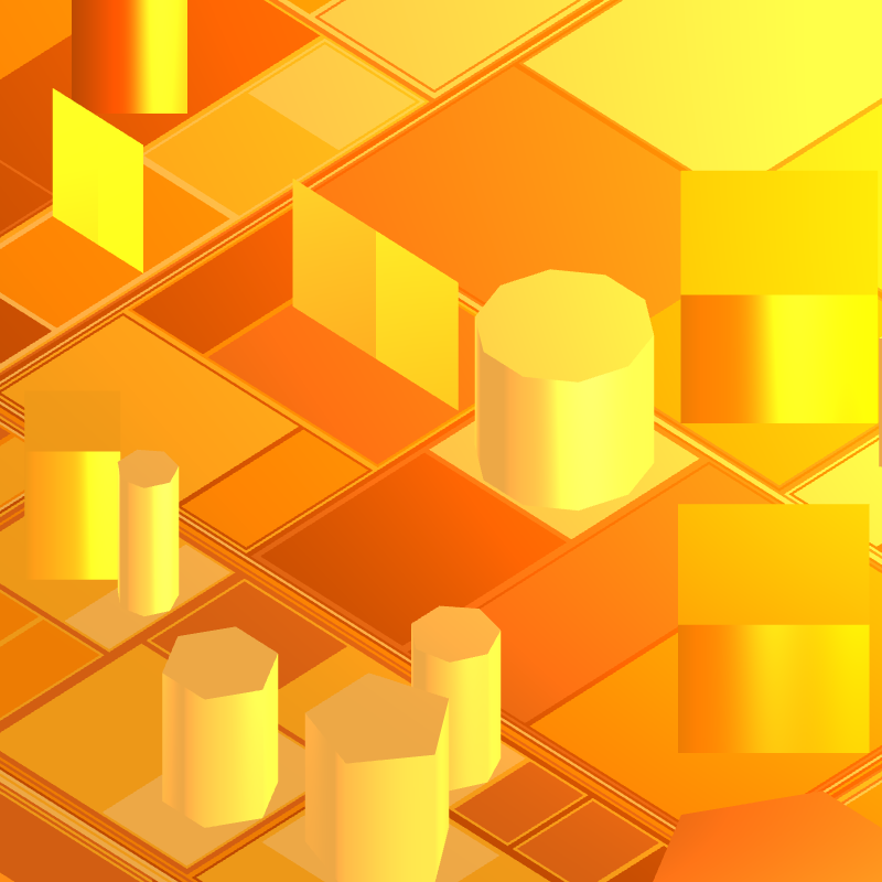Geometric city #24 static token preview