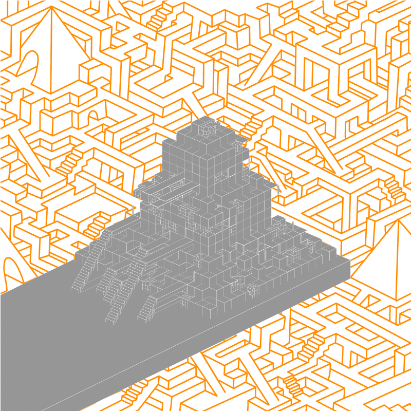 Daedalian Pyramids #13 static token preview