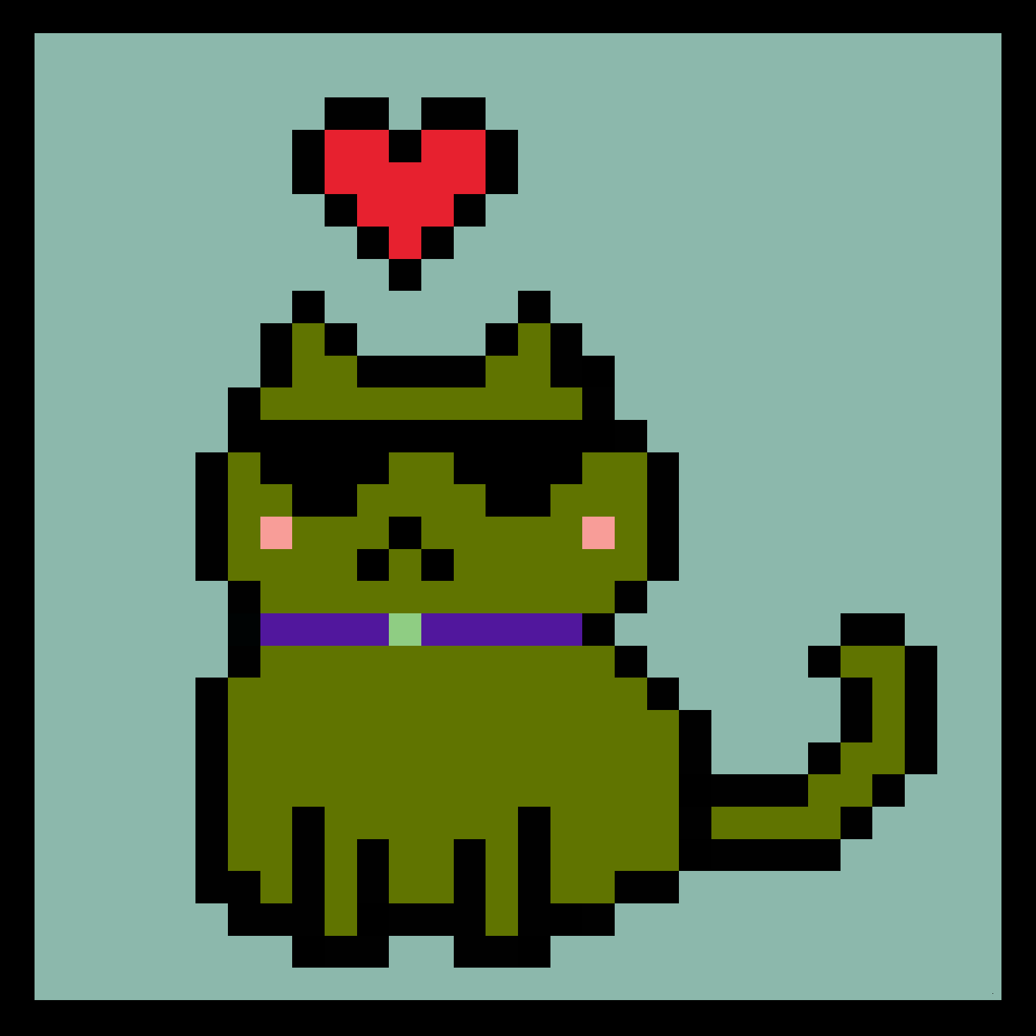 Lazy Kitties #694 static token preview