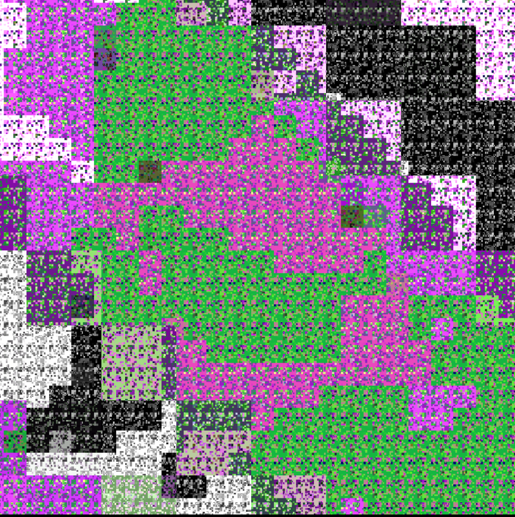 The Sight of Pixelated Land #7 static token preview