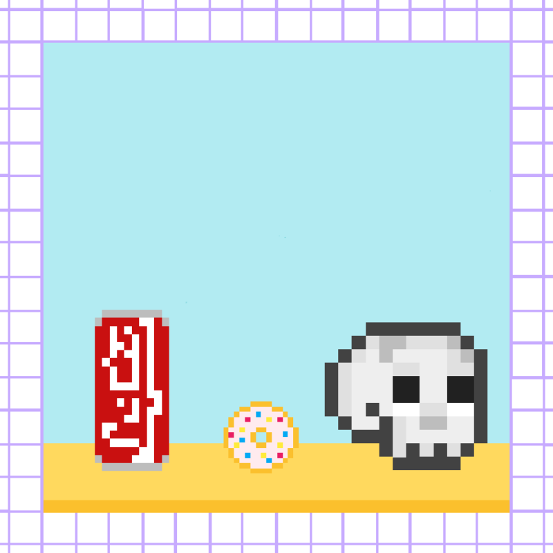 Pixel Still Life #7 static token preview
