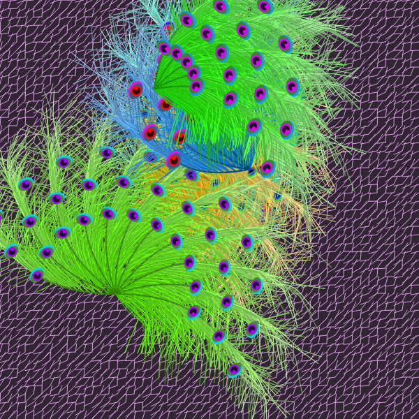 Oriental Peafowl Impression #1 static token preview