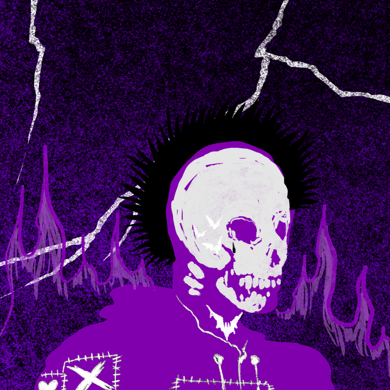 The Unseen Punks #18 static token preview