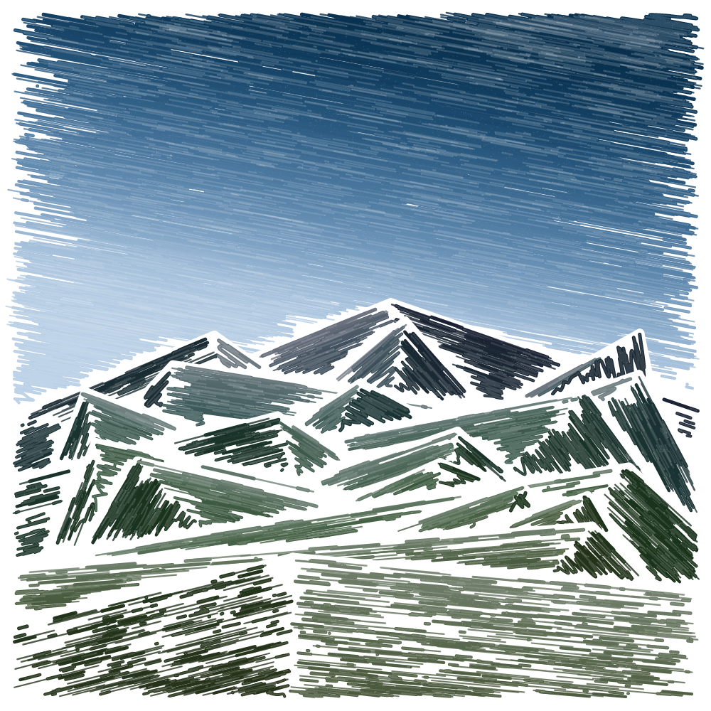 Mount Doodle #16 static token preview