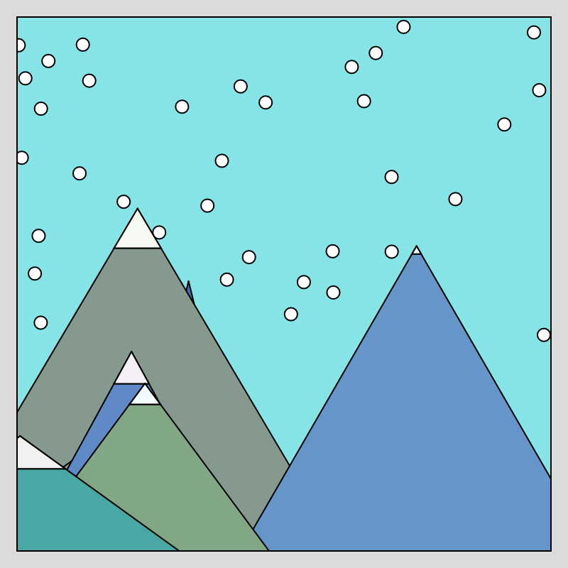 Mystic Mountains #5 static token preview