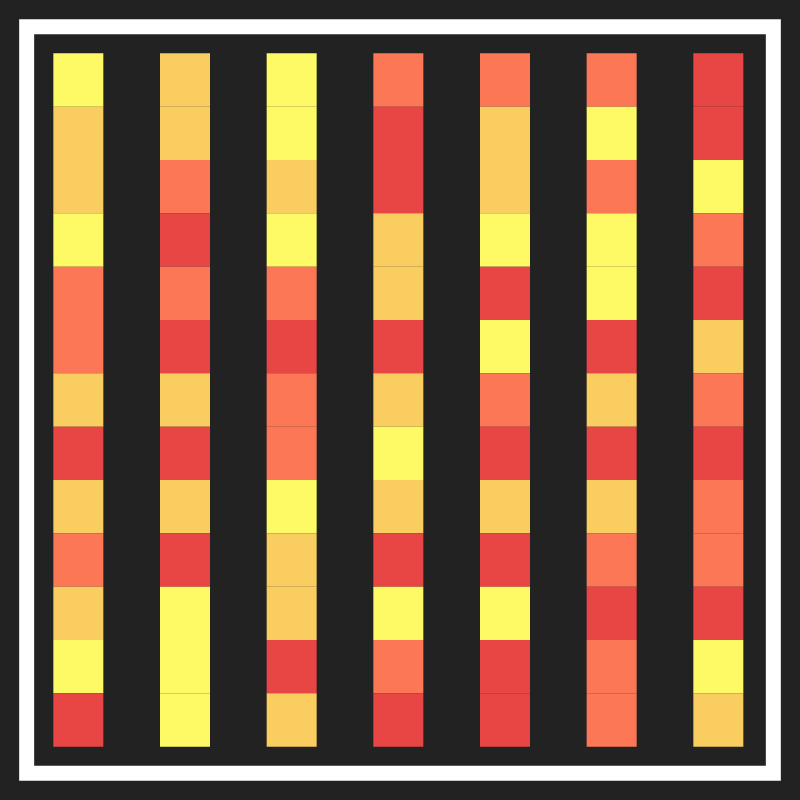 pillars of randomness #14 static token preview