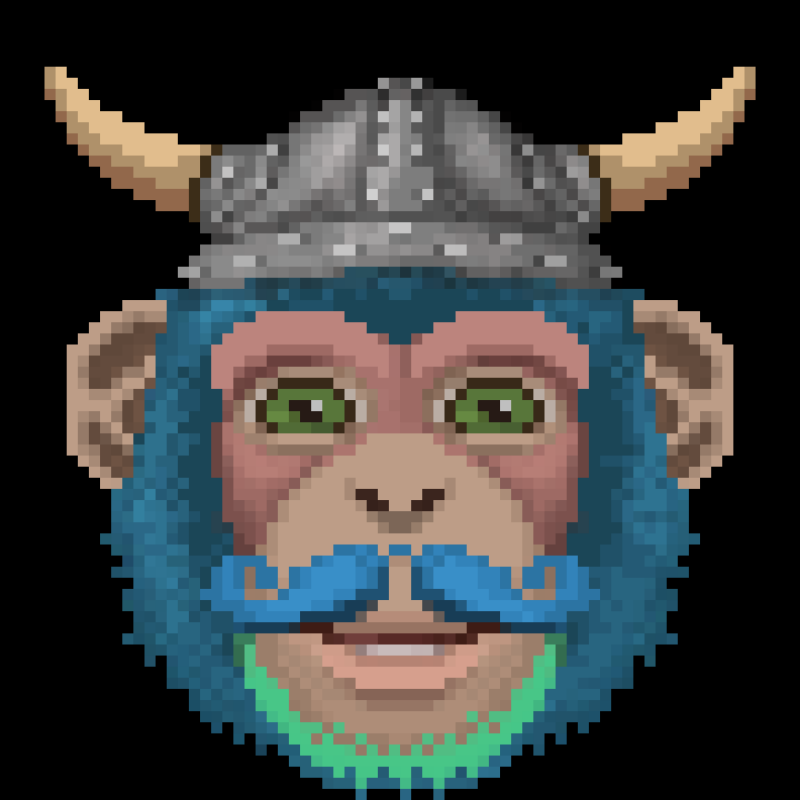 Monke head #13 static token preview