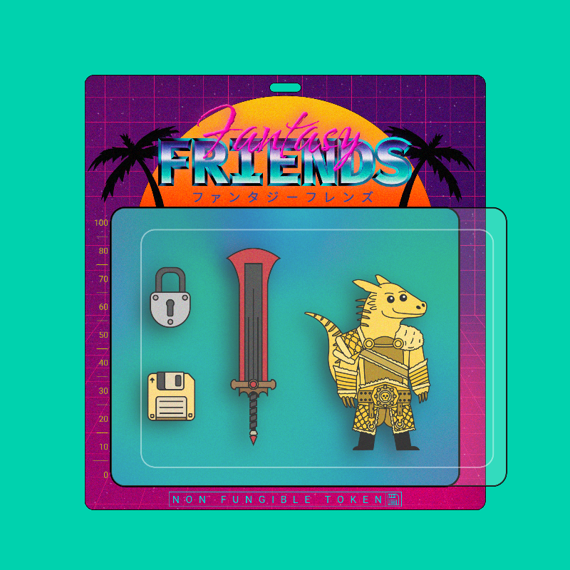 Fantasy Friends #16 static token preview