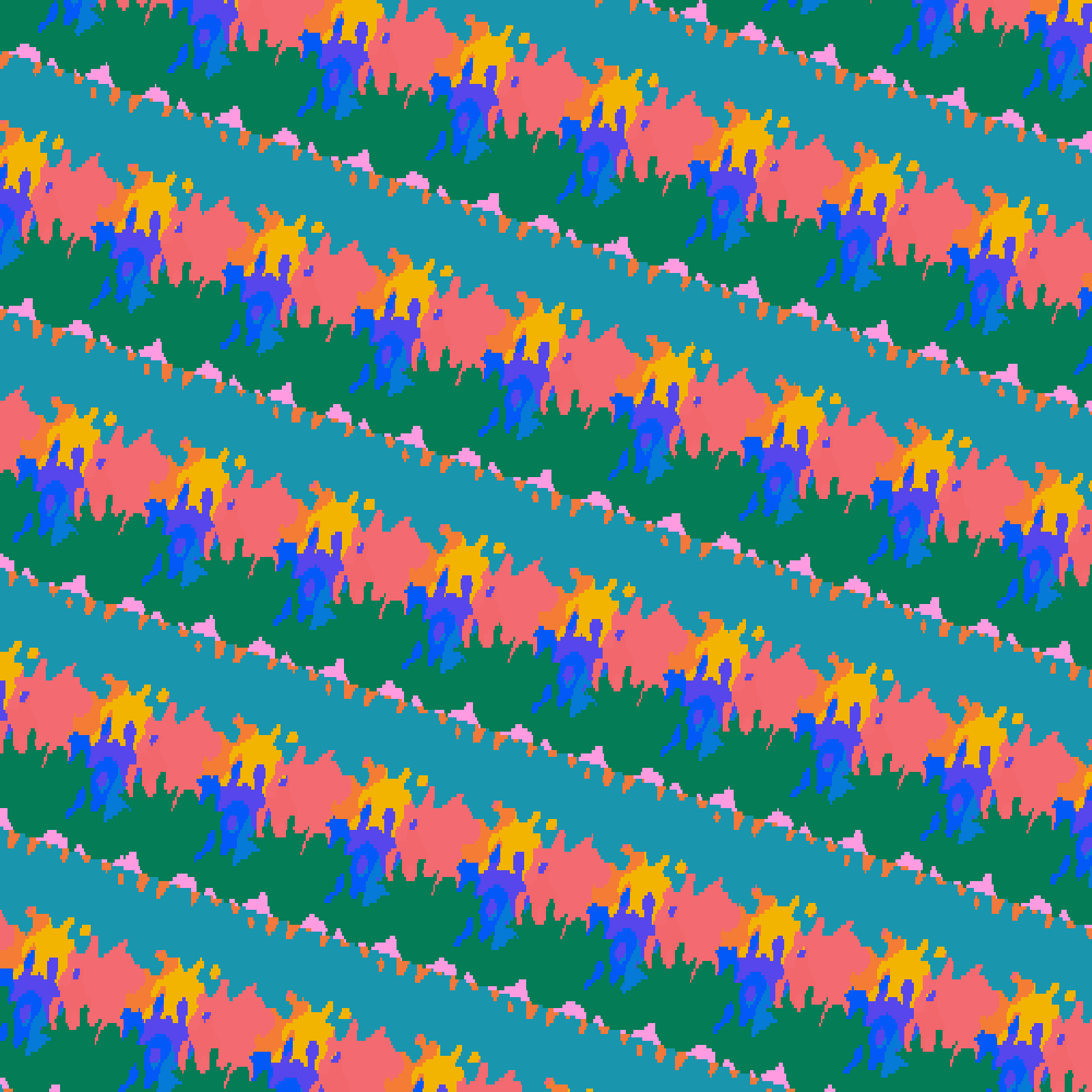 Dithered Stripes #8 static token preview
