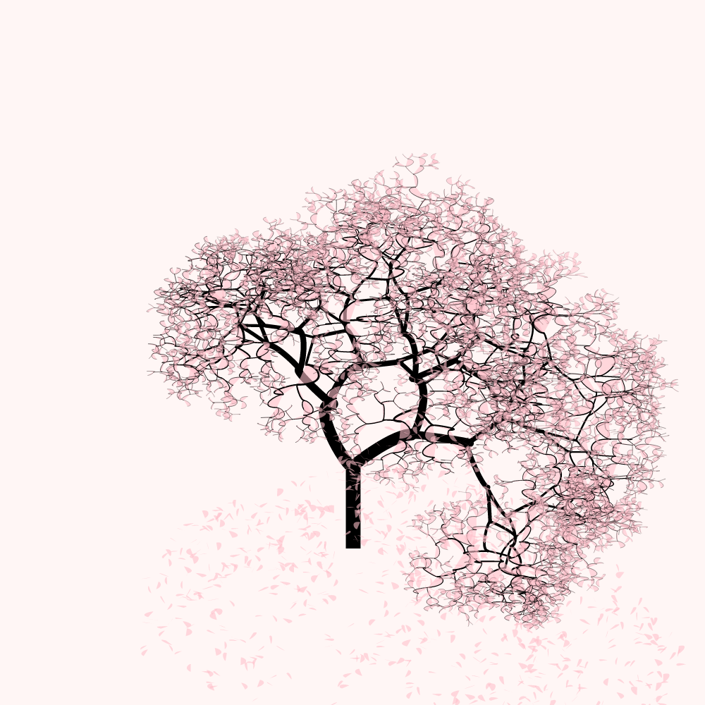 Bézier Bloom #10 static token preview