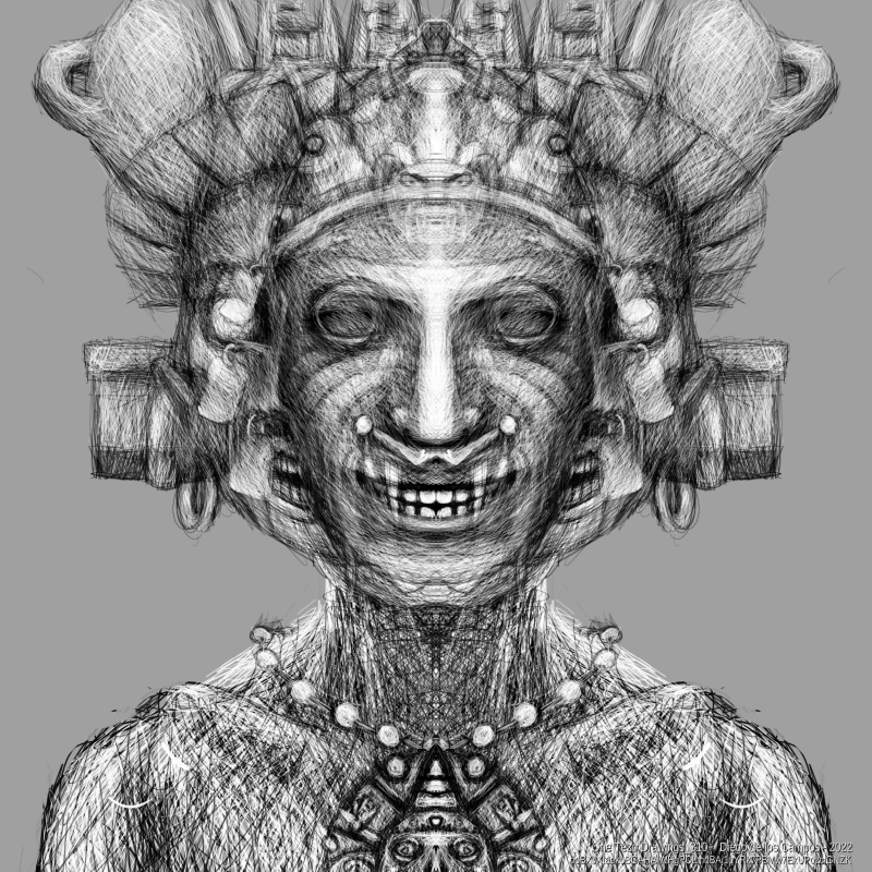 One Tezo Drawings_310+ #1 static token preview