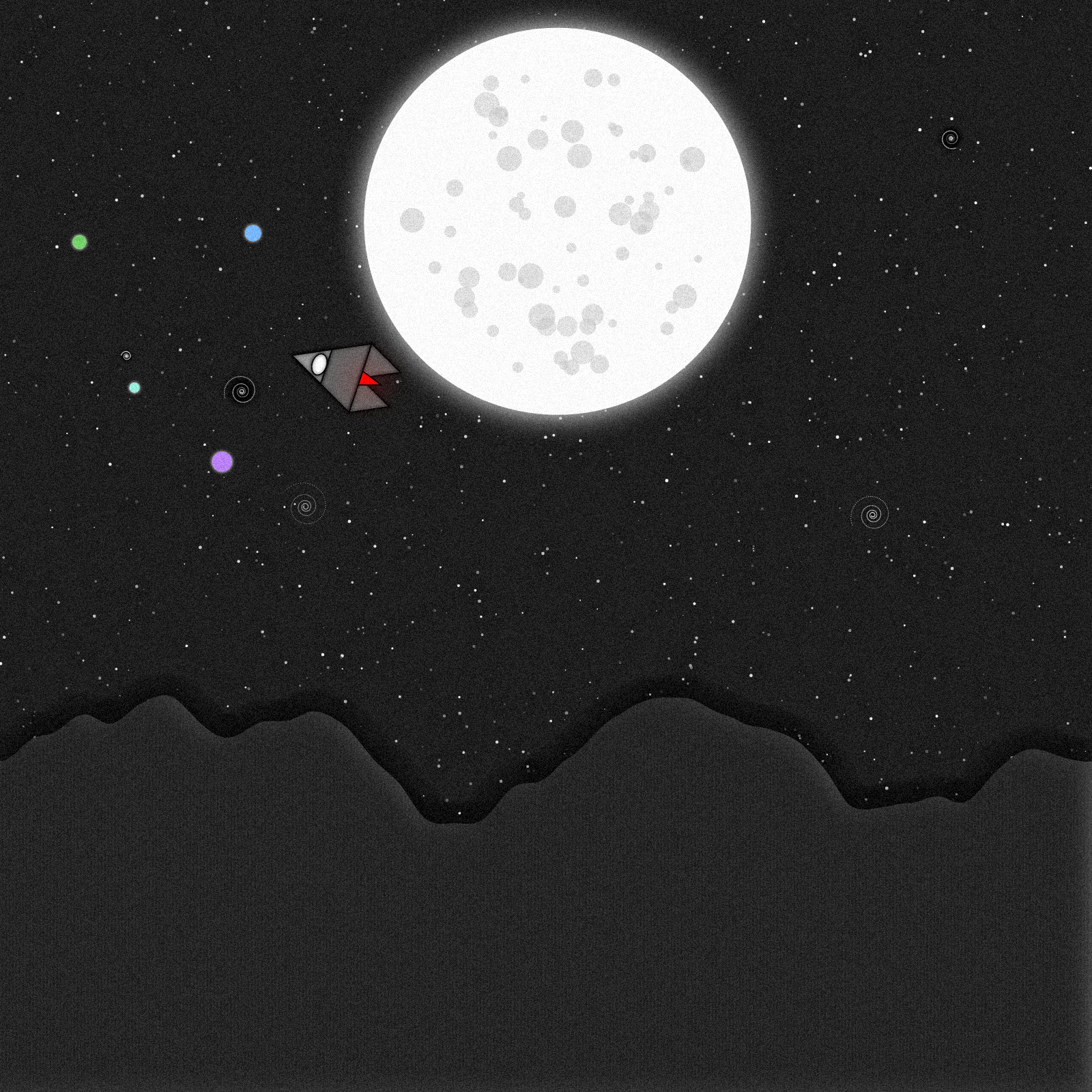 Space Thoughts #14 static token preview