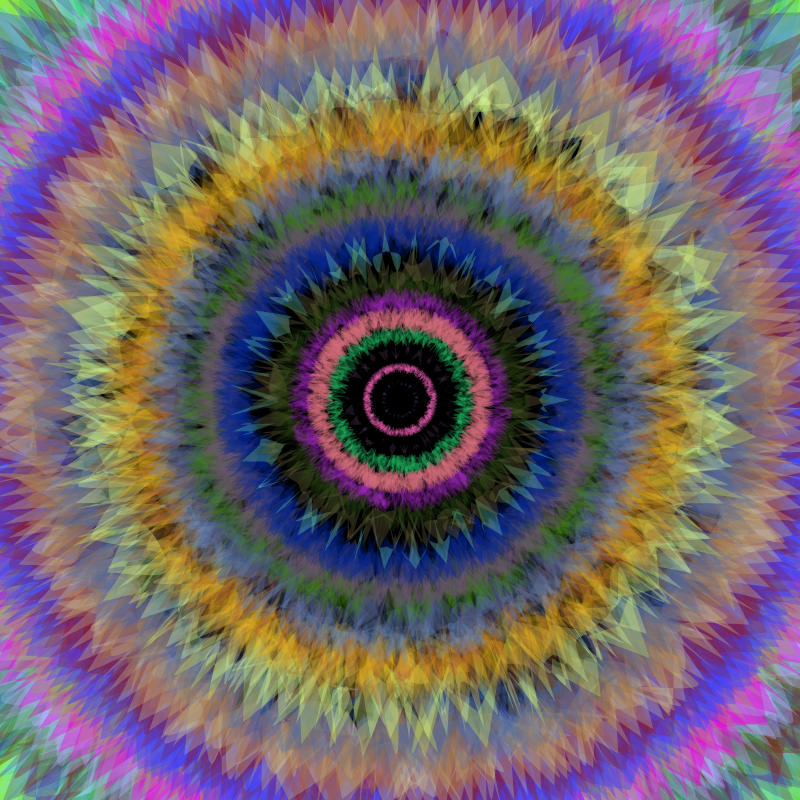 Cosmic Mandalas #4 static token preview