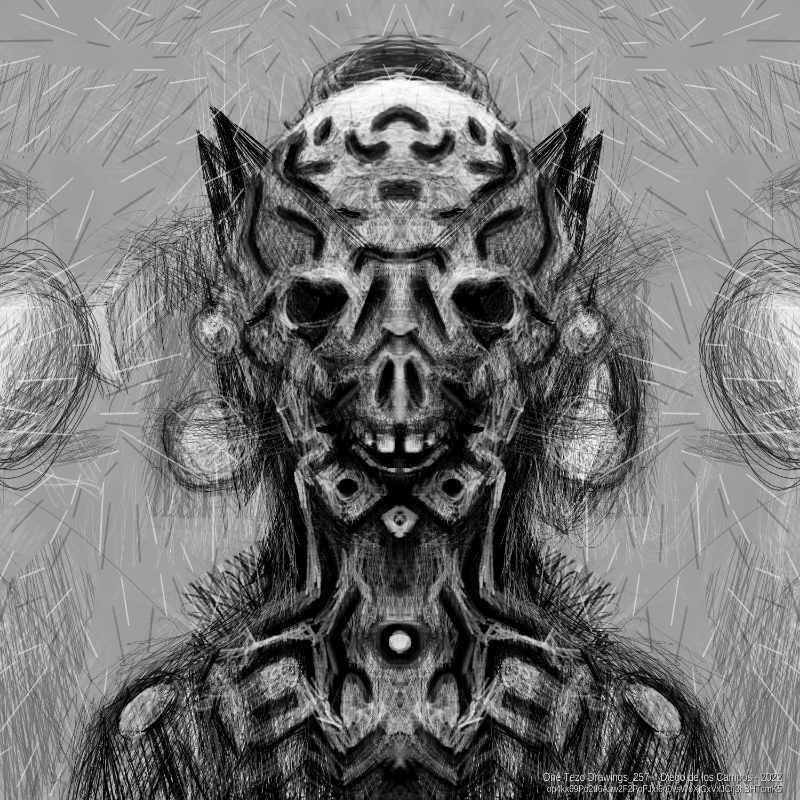 One Tezo Drawings_257+ #3 static token preview