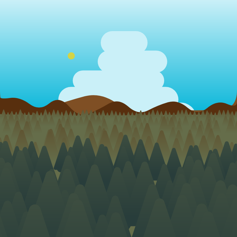 Camping in the Forest #2 static token preview