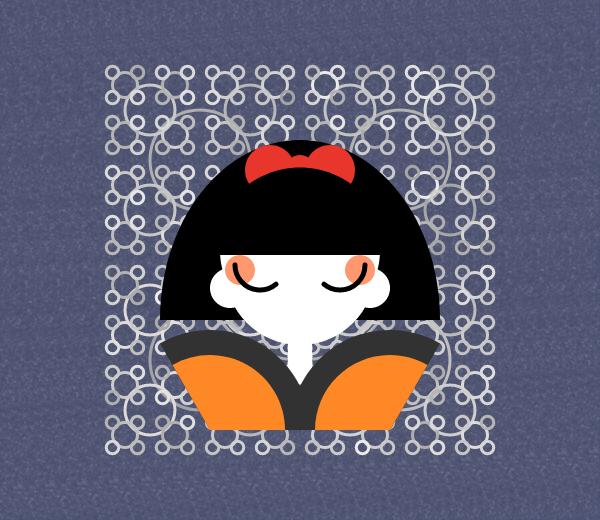 Kimono Doll #24 static token preview