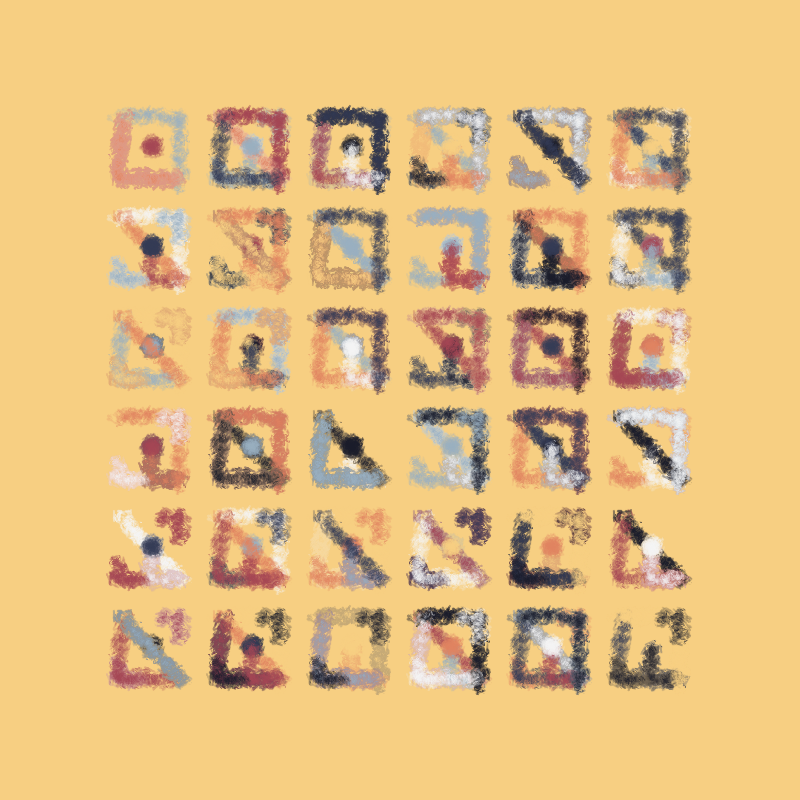 Calligraphic #15 static token preview