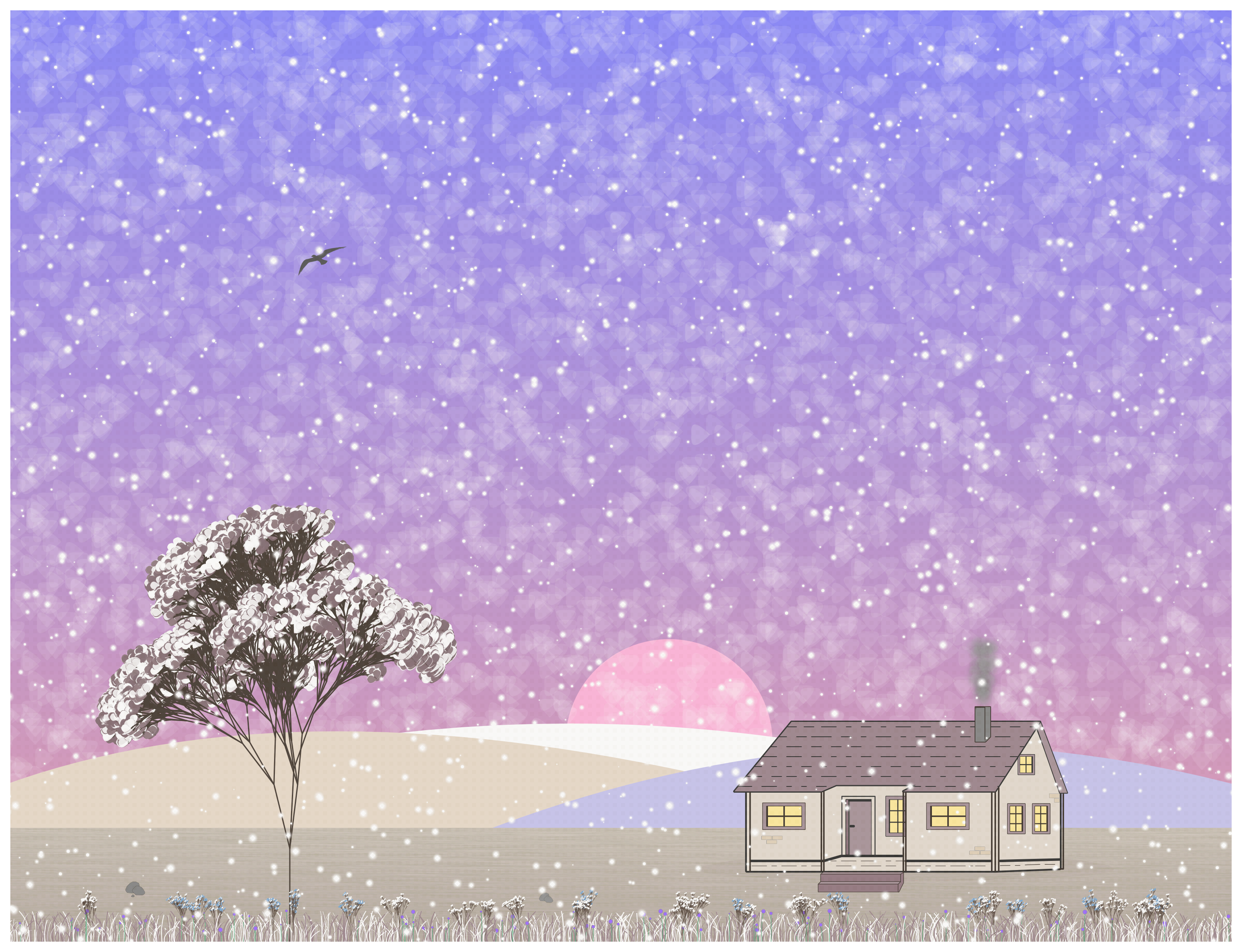 First Snow in La Invernada #5 static token preview